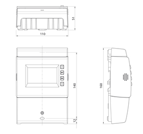 Steca TF B202 technische Zeichnung